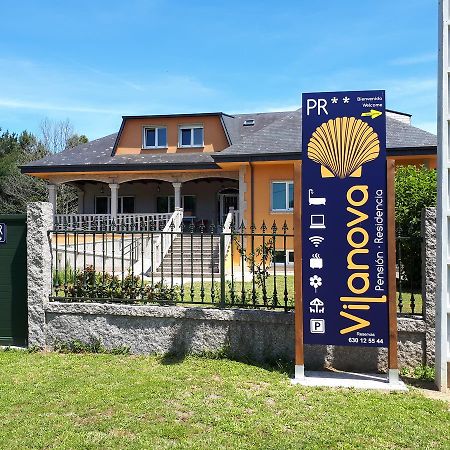 Pension Vilanova Sigueiro Bagian luar foto