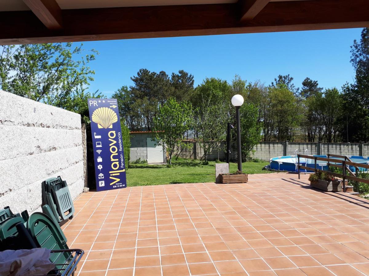 Pension Vilanova Sigueiro Bagian luar foto