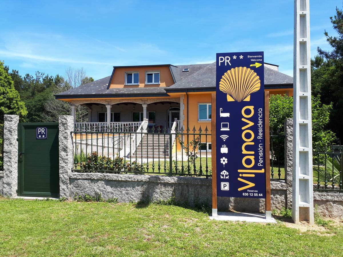 Pension Vilanova Sigueiro Bagian luar foto